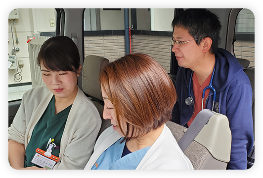 医療依存度が高い方でもケアプランを作成することができます