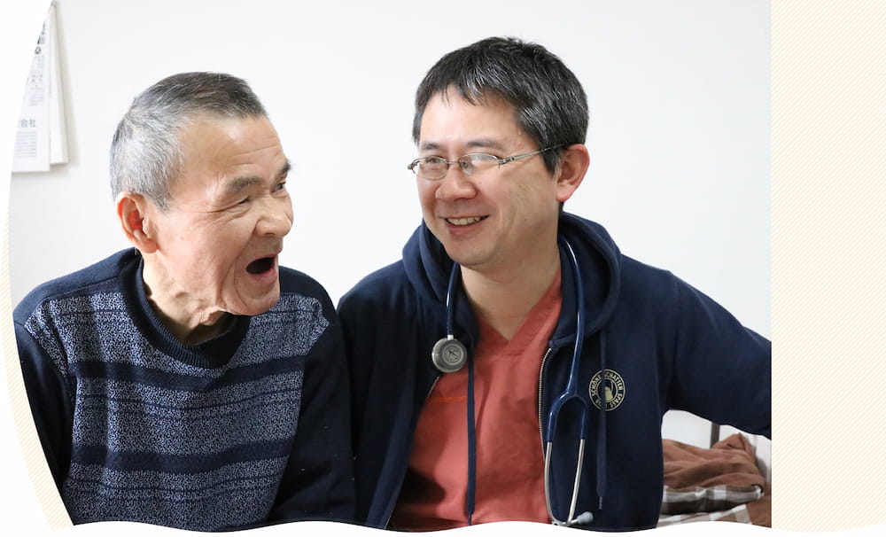 笑顔で過ごしてほしい。それだけ。